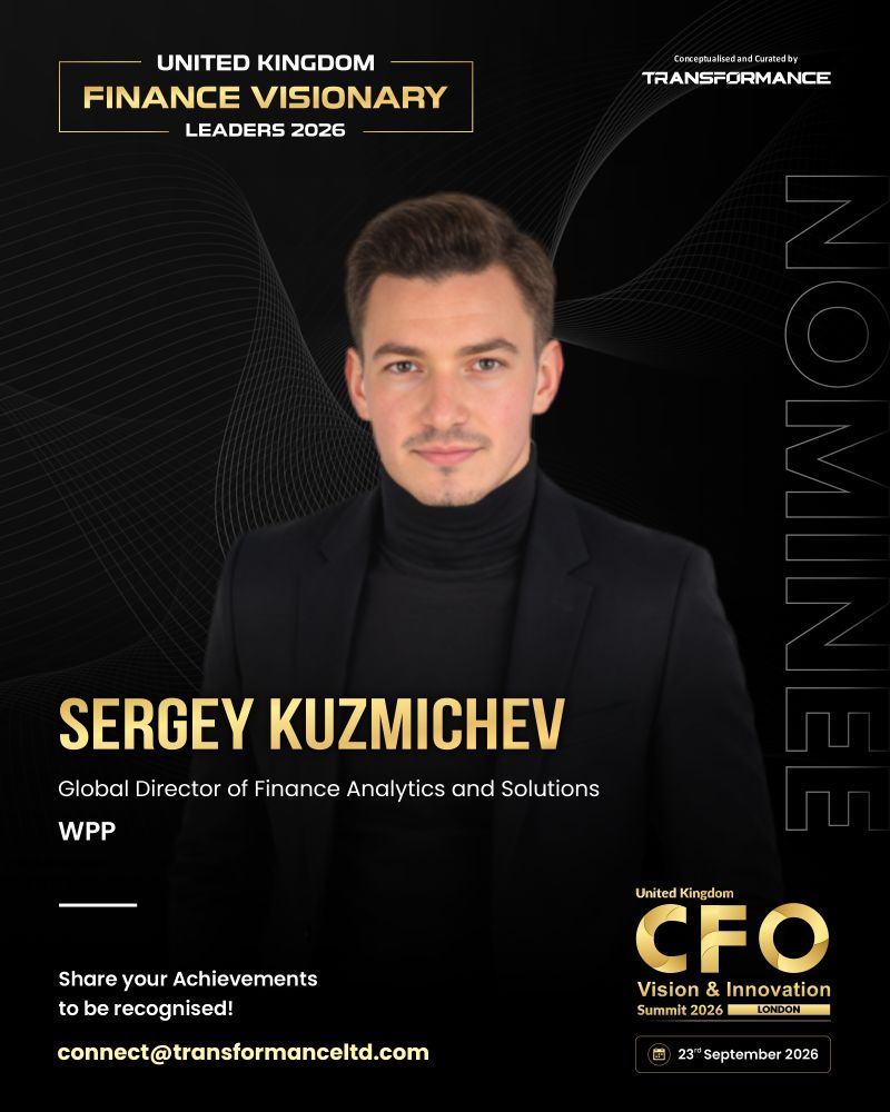 Finance Visionary Leader Poster